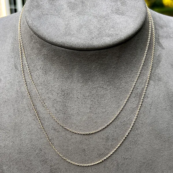 18k Gold Cable Chain