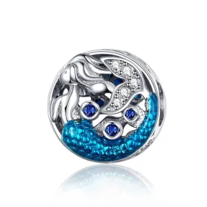 925 Sterling Silver Mermaid Beads For Diy Bracelets & Necklaces