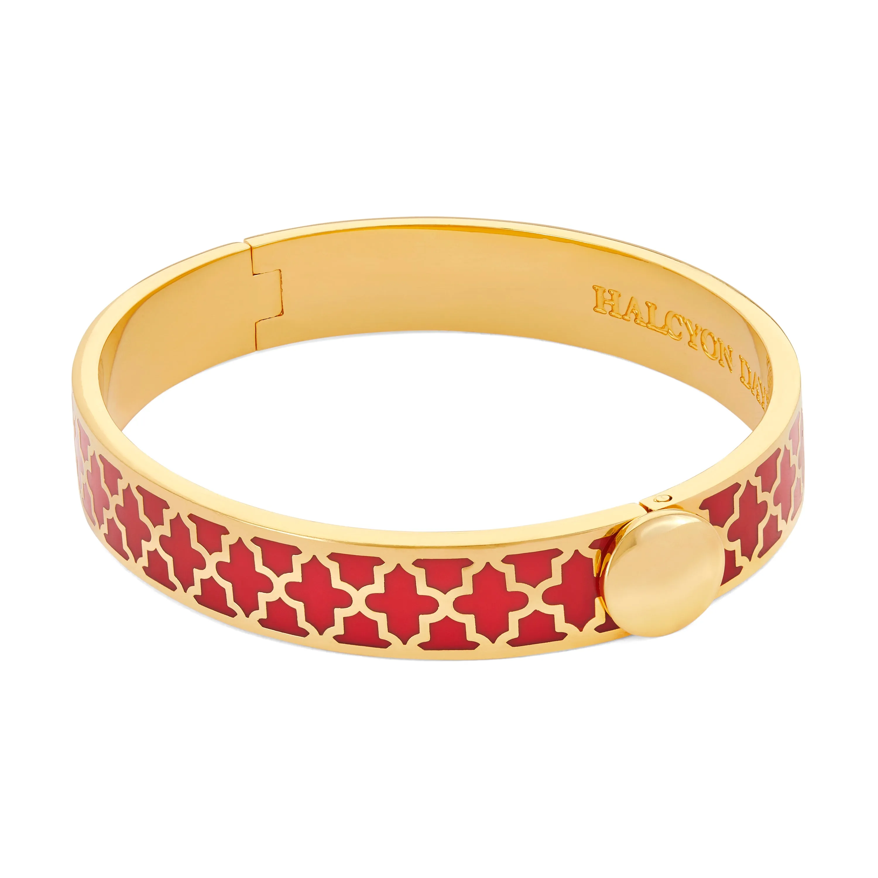 Agama Red & Gold Bangle