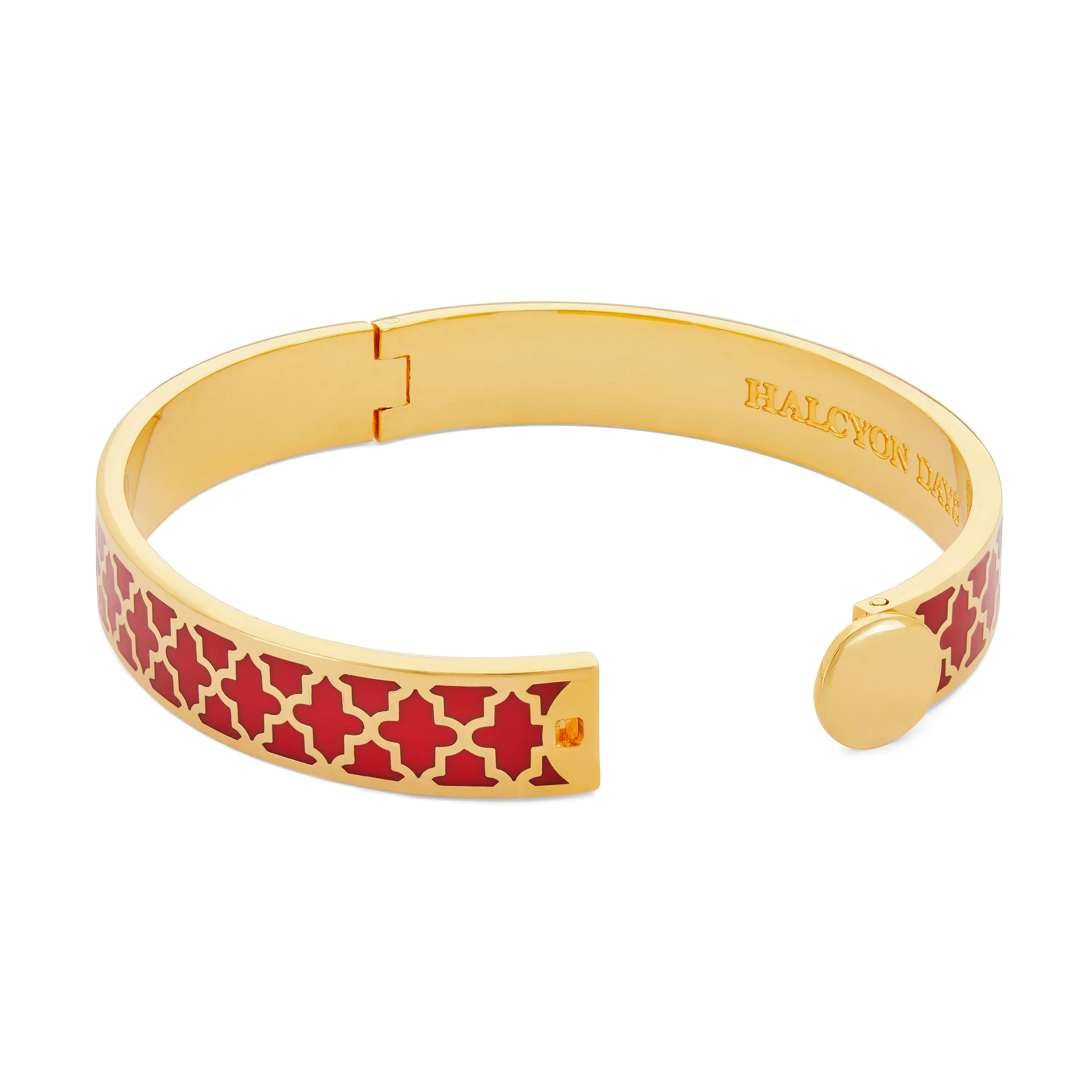 Agama Red & Gold Bangle