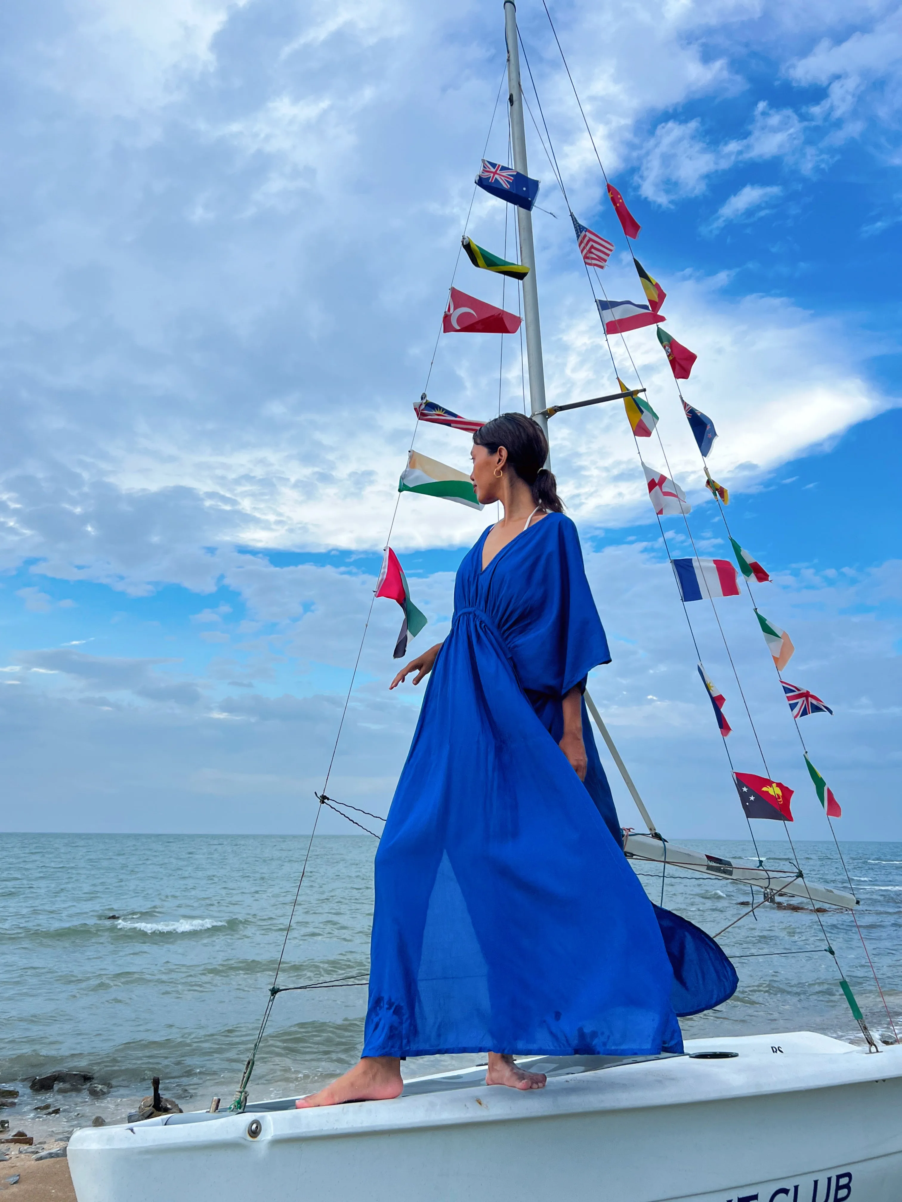 Andaman Kaftan Royal Blue