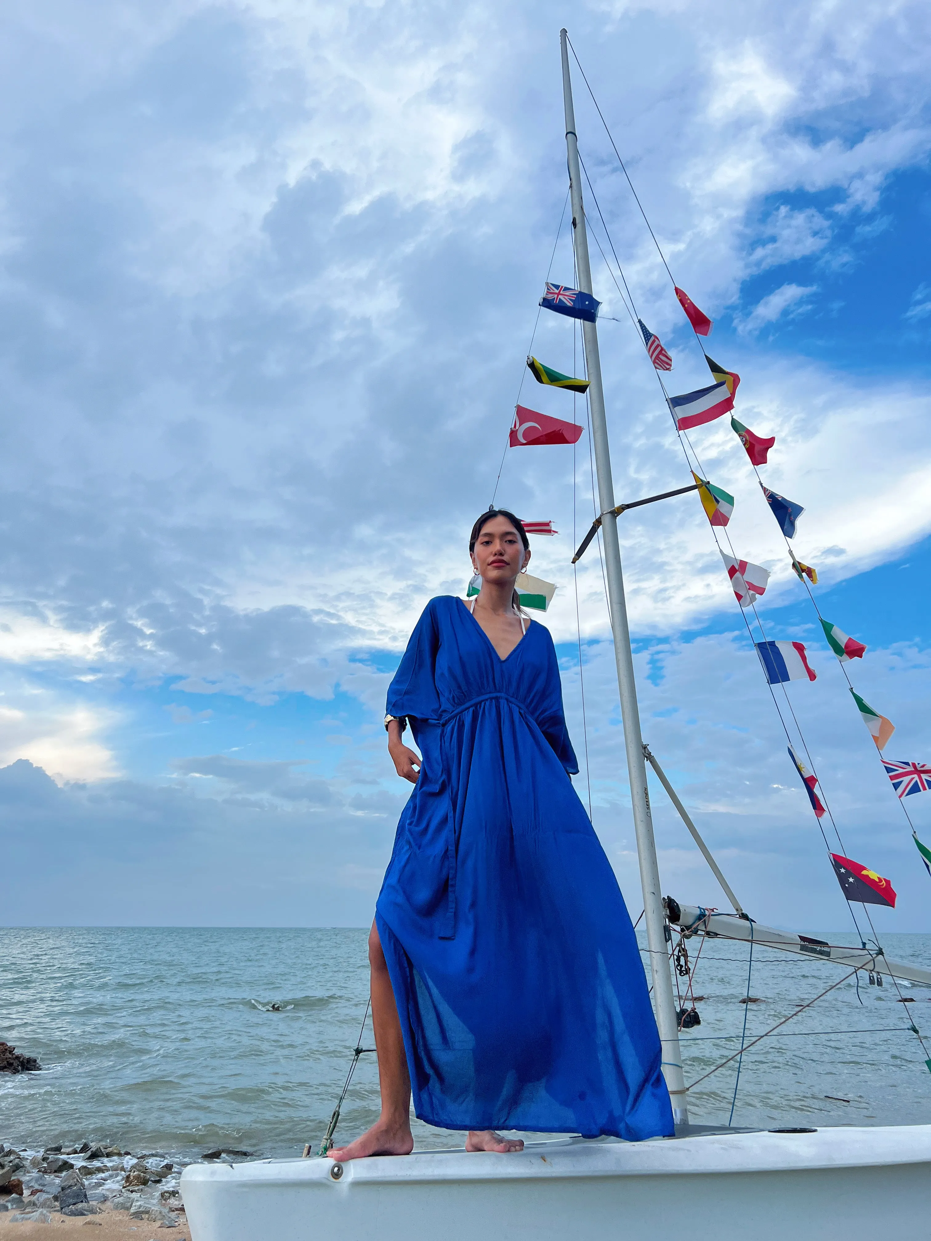 Andaman Kaftan Royal Blue