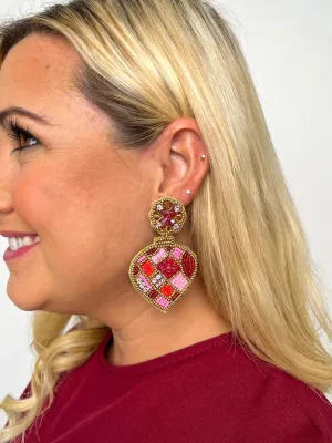 Beaded Ornament Earrings