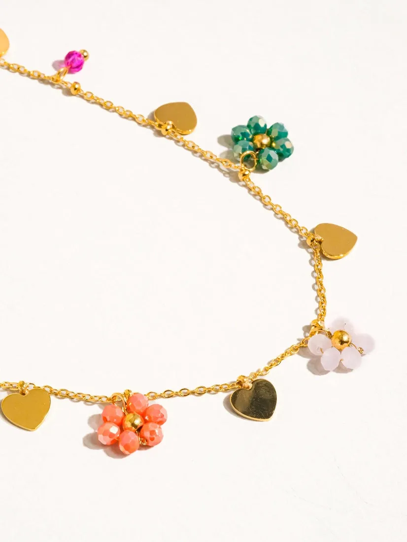 Blossom Love 18K Gold Necklace