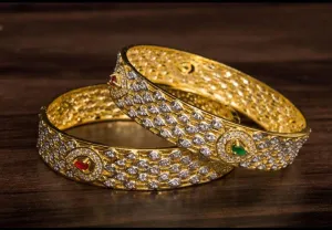 Bridal Gold Plated Karay for Bride #J4125
