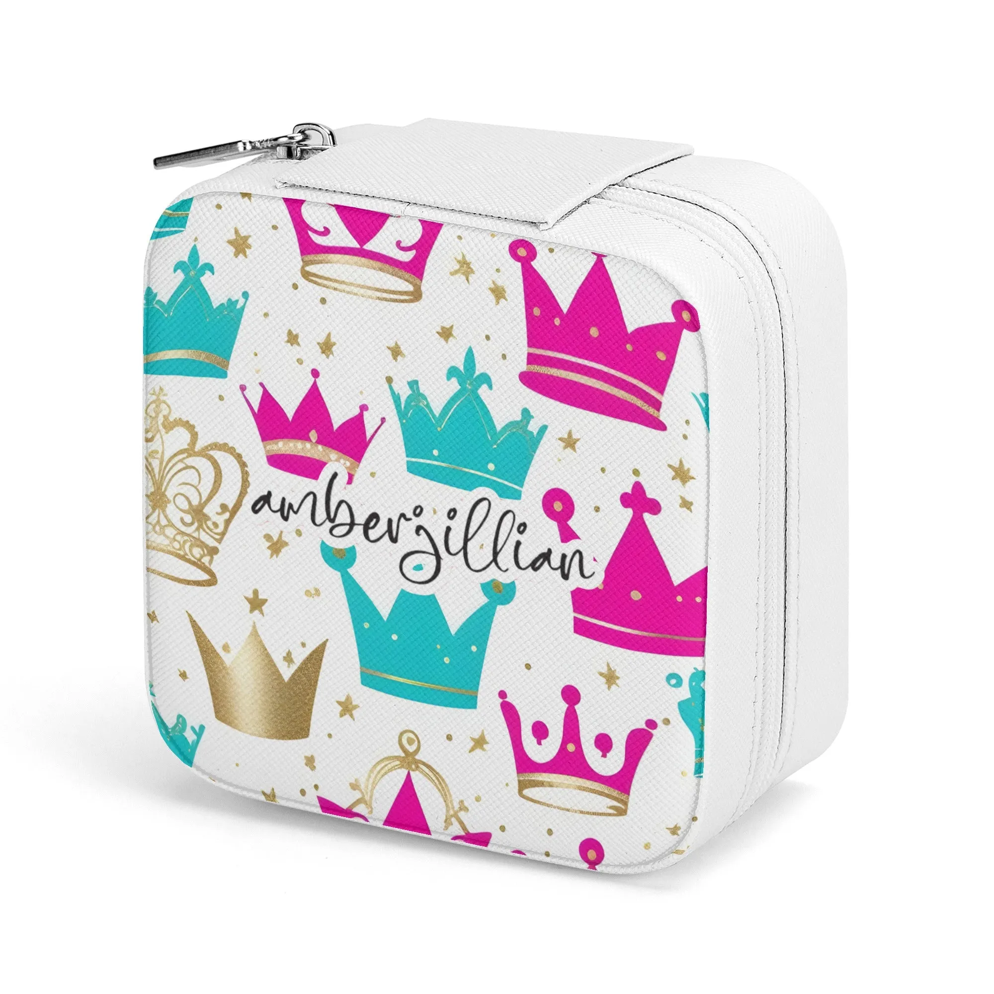 Call Me Queen - Square Jewelry Case Box