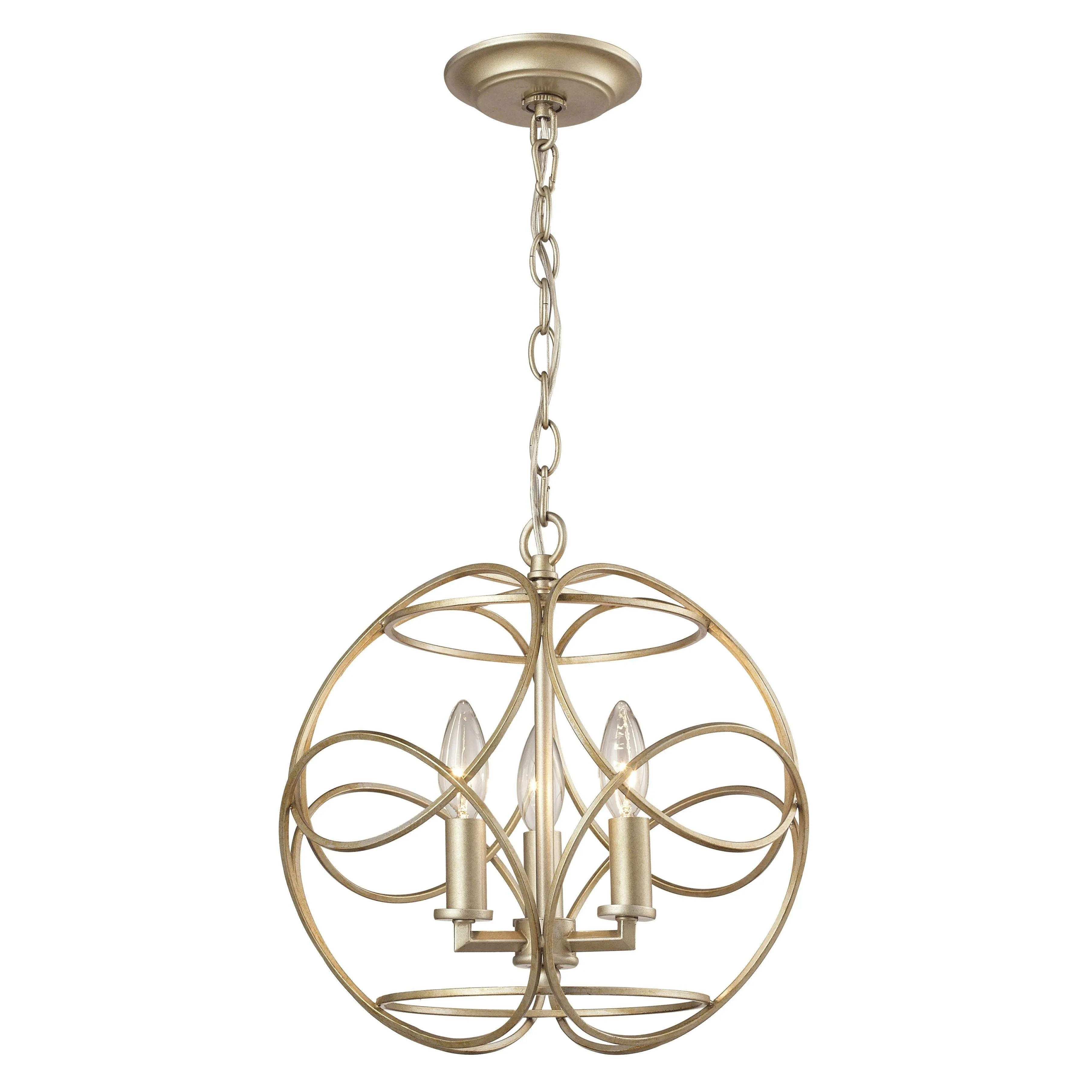 Chandette 14" Wide 3-Light Pendant