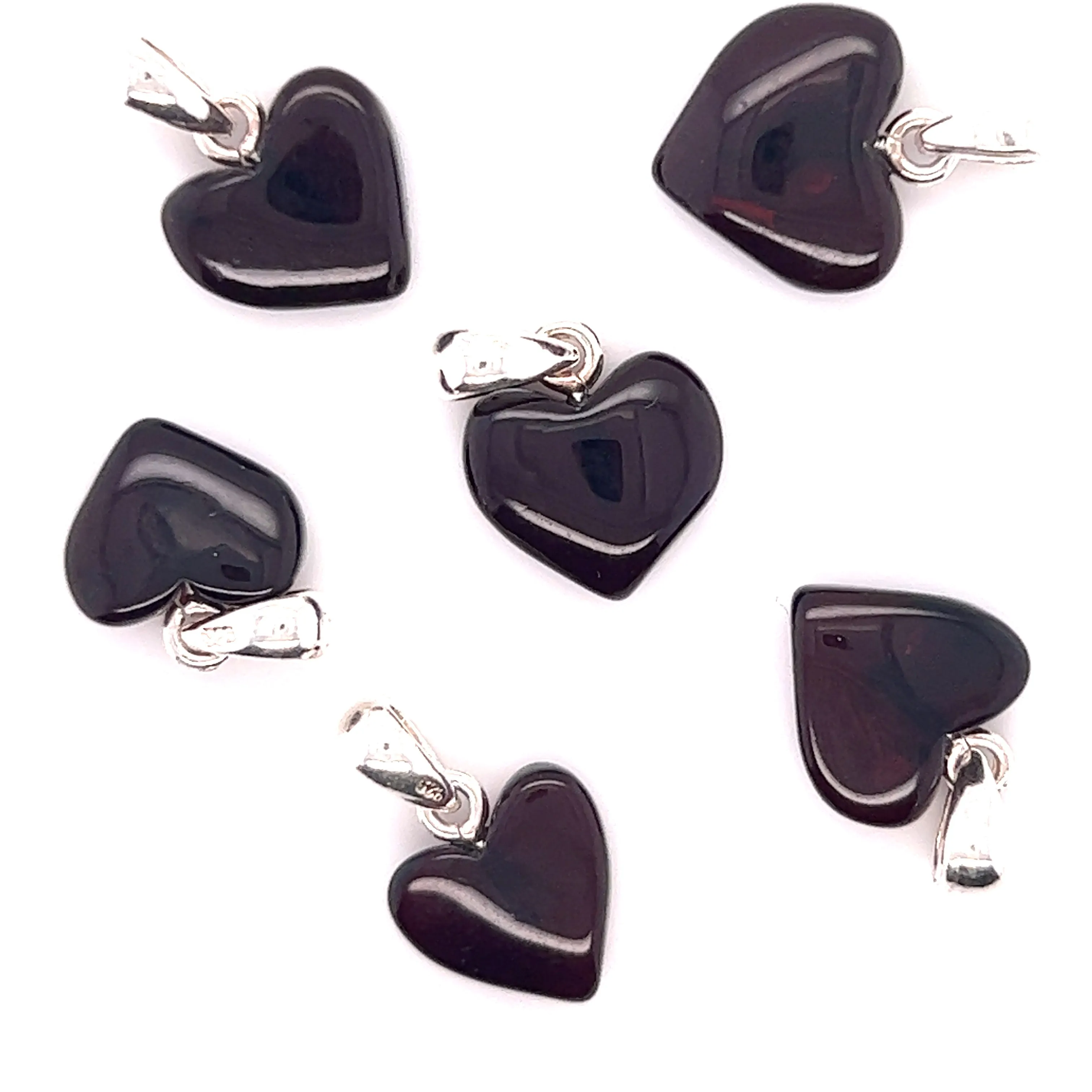 Charming Baltic Amber Heart Pendant
