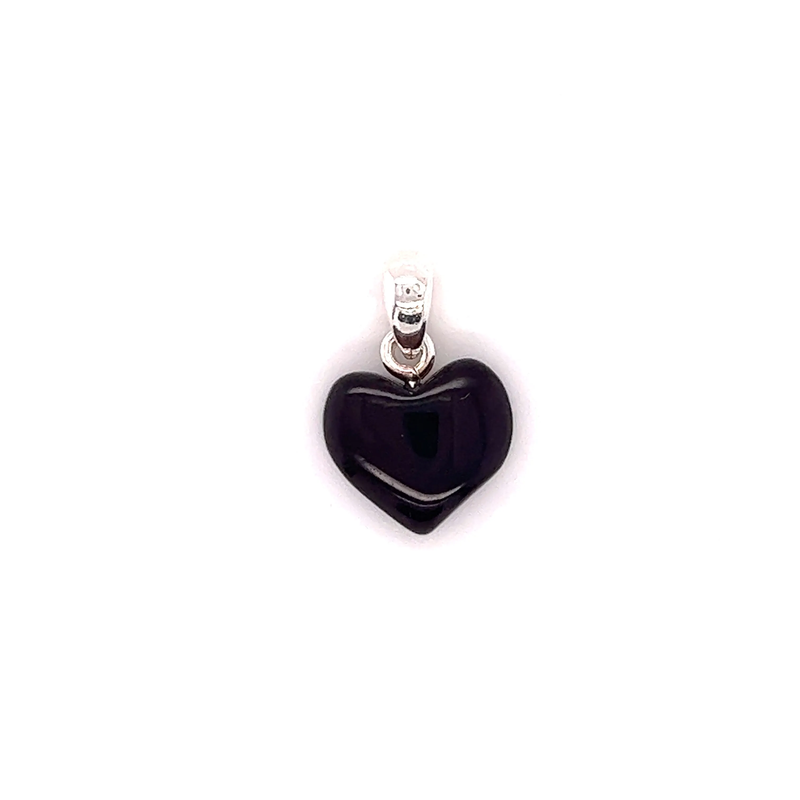 Charming Baltic Amber Heart Pendant