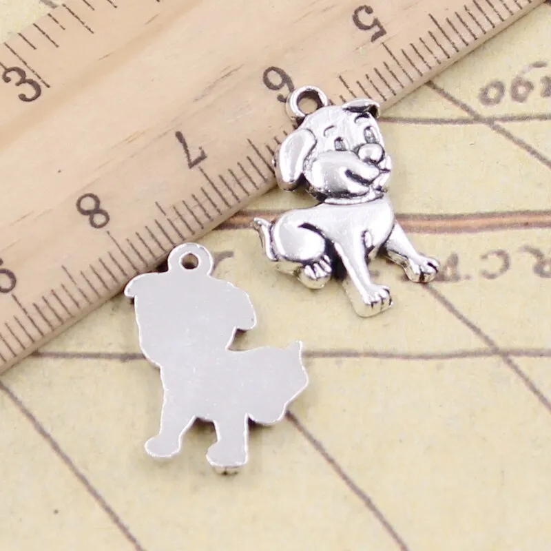Charms Dog Tibetan Pendants Antique