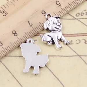 Charms Dog Tibetan Pendants Antique