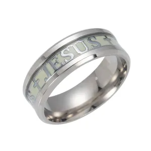 Christian Ring <br> Glowing Jesus