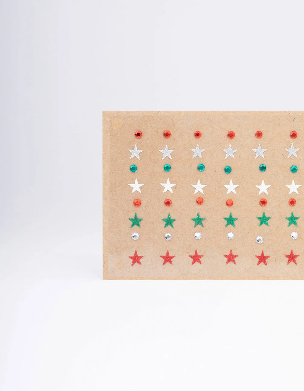 Christmas Star & Diamante Face Jewels