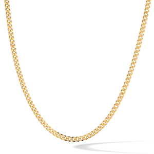 Curb Chain, Gold Vermeil (3mm)