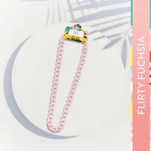 En-chain-ting Mask Chains by Stay Quirky - Flirty Fuchsia