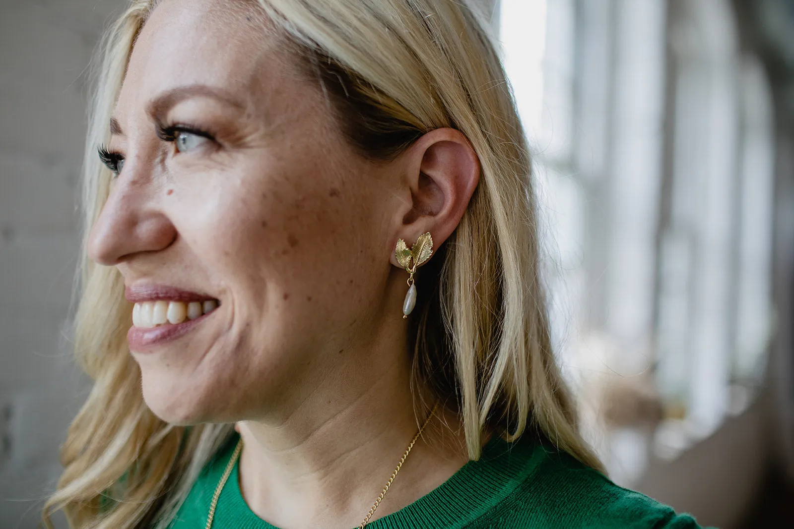 Festive Pearl Earrings