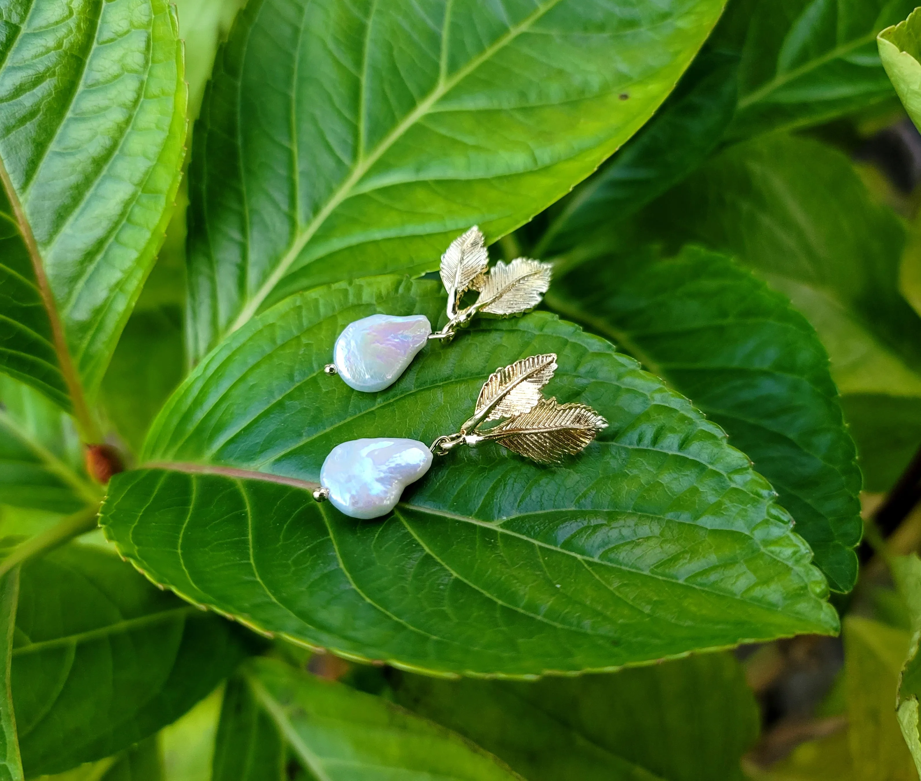 Festive Pearl Earrings