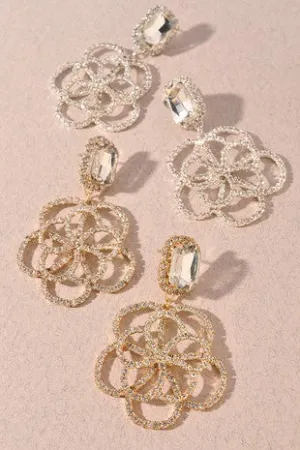 Flower Drop Earrings