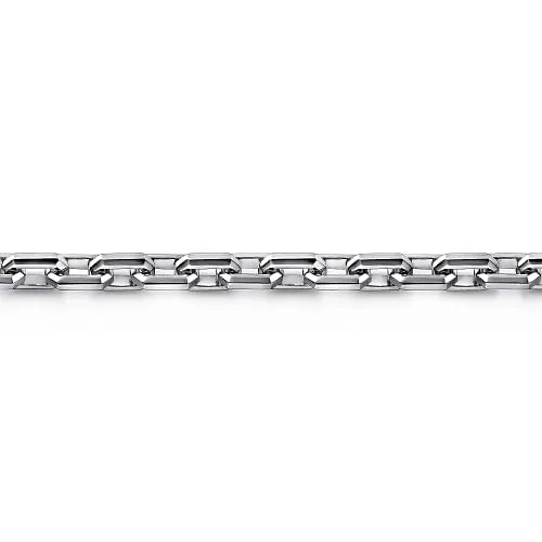 Gabriel & Co | 925 Sterling Silver Faceted Chain Bracelet