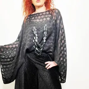 Game Changer Top - Soft zigzag black