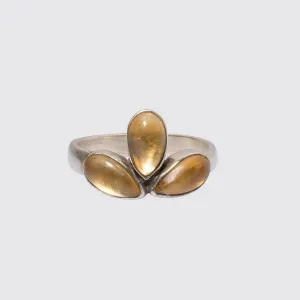 Glowing Lotus Blossom Ring  - Sterling Silver