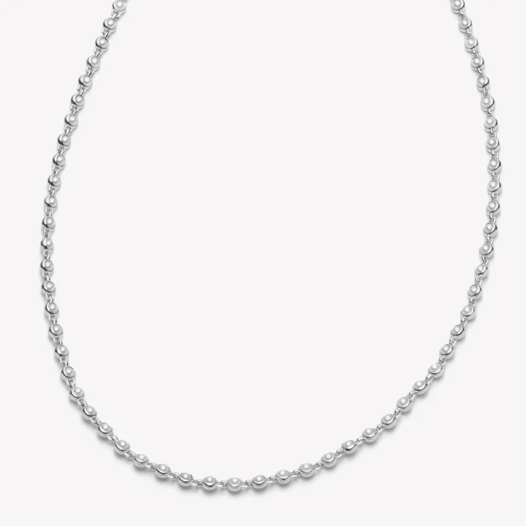 INLAID PEARL NECKLACE