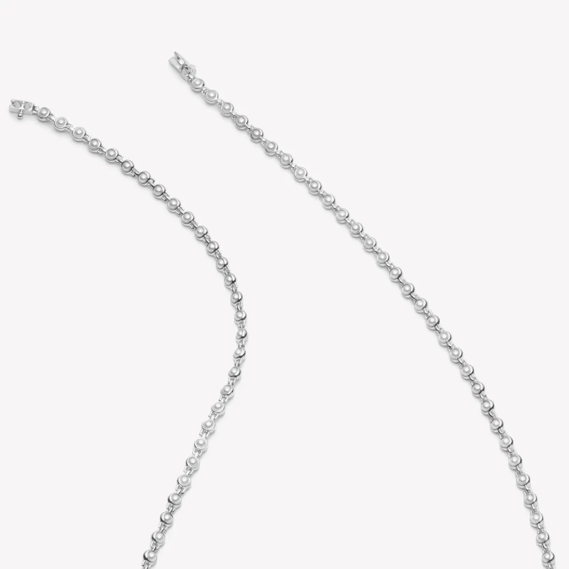INLAID PEARL NECKLACE