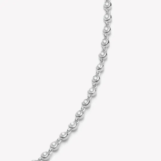 INLAID PEARL NECKLACE