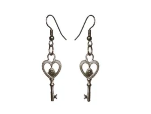 Key to My Heart Earrings