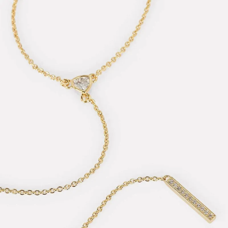 Laurel Y Necklace