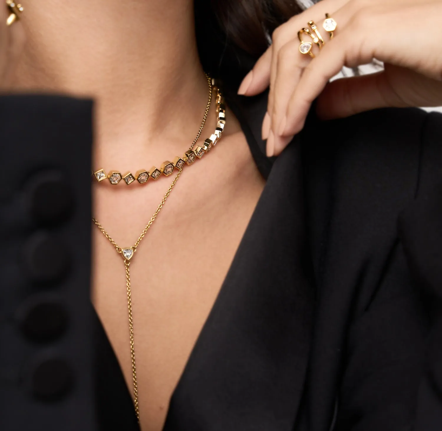 Laurel Y Necklace