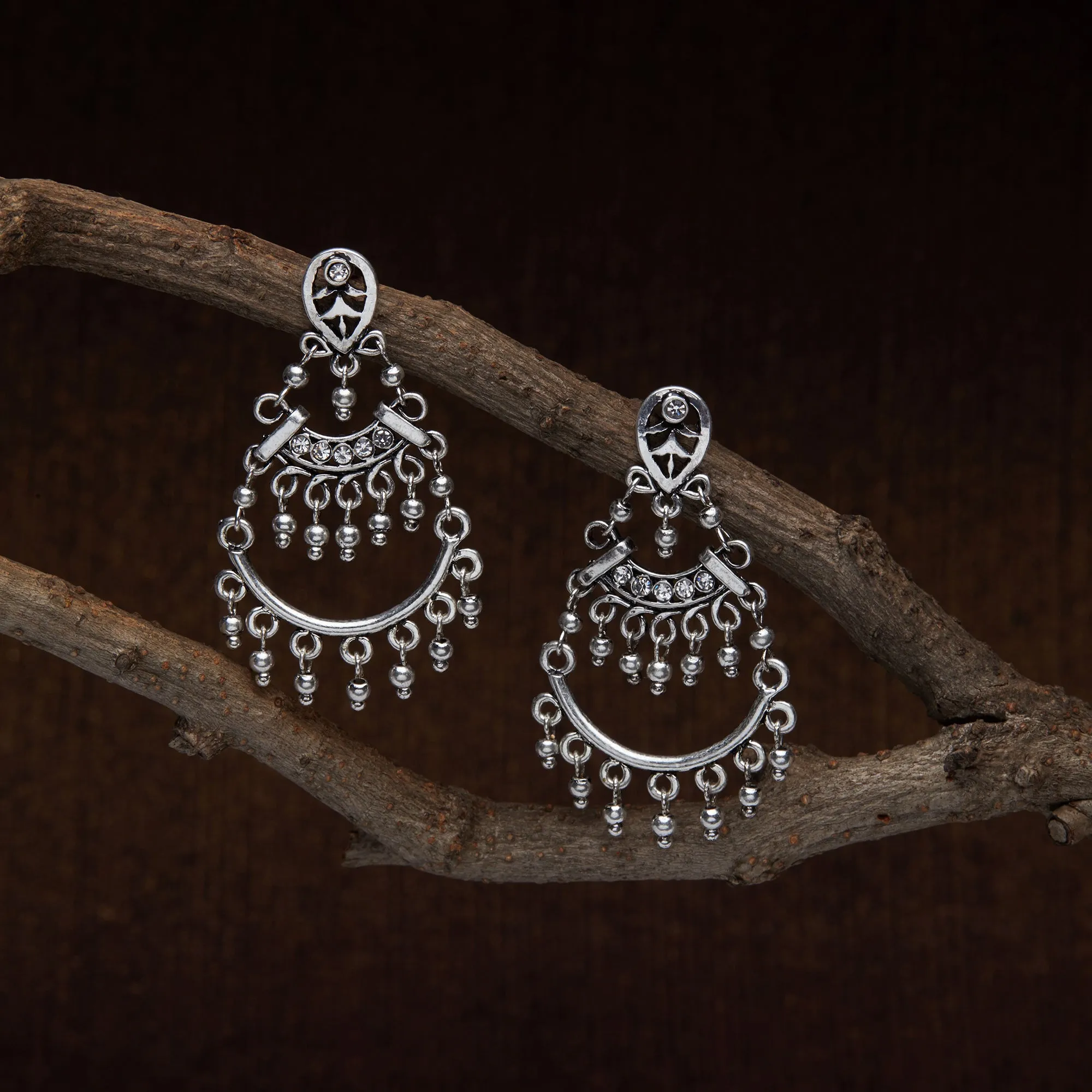 OXIDISED SILVER CHANBALIS