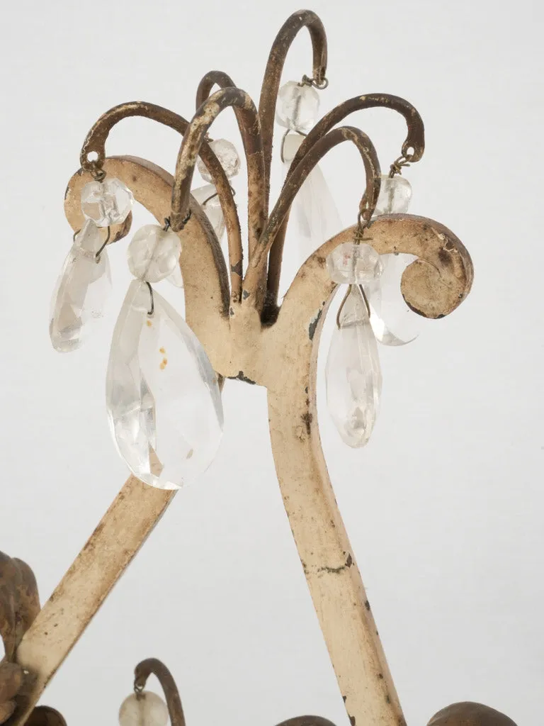 Pair of jeweled French table lamps -  girandoles