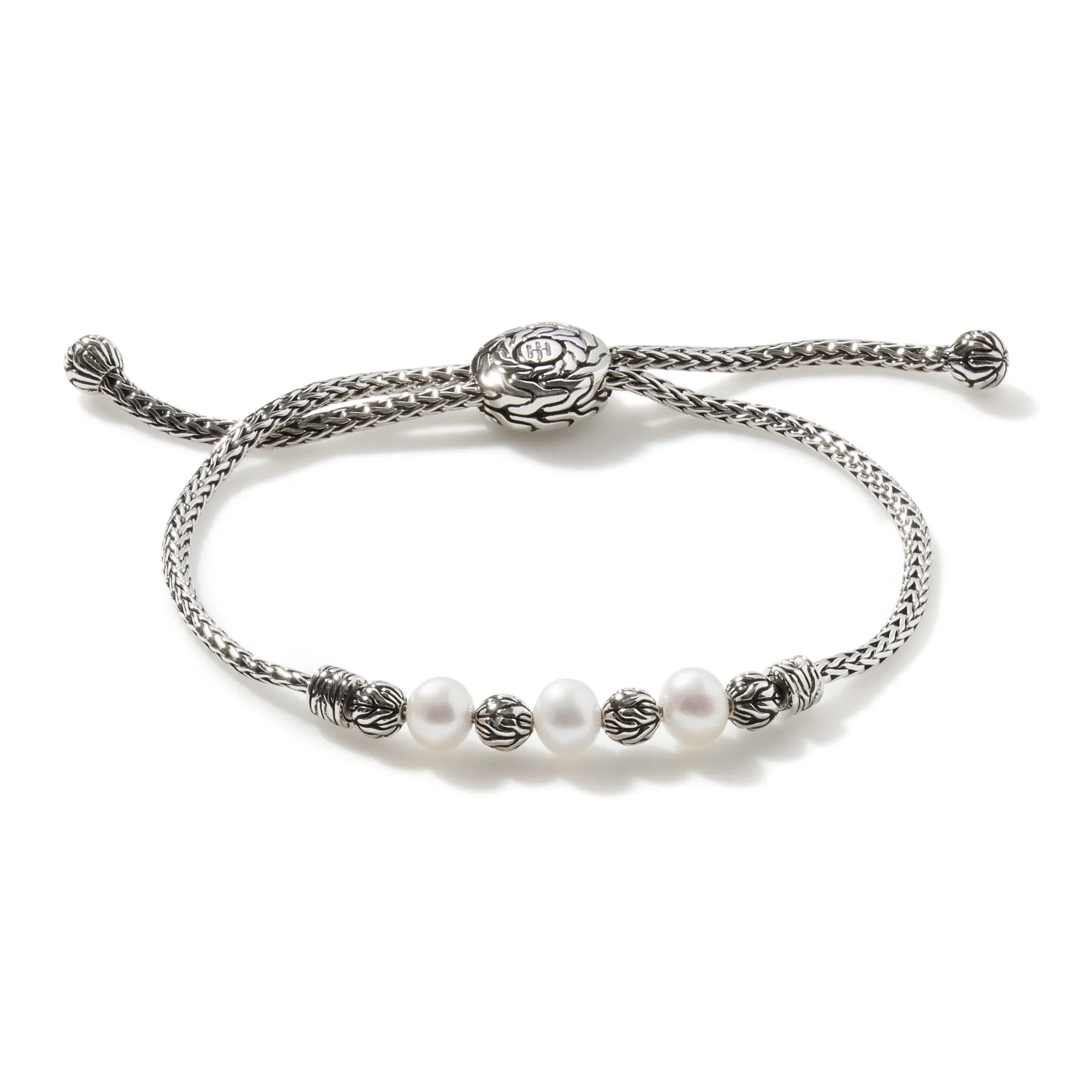 Pearl Slider Bracelet, Sterling Silver|BB900008