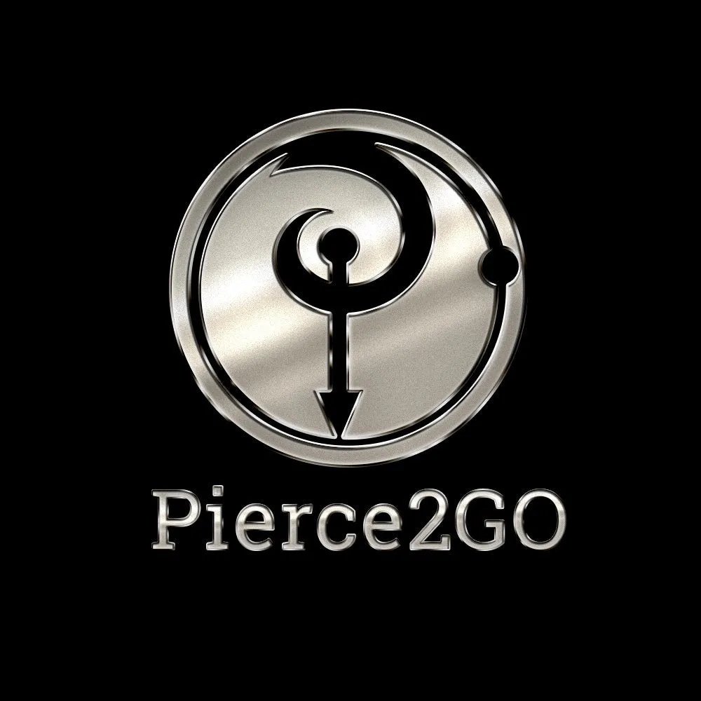 Pierce2go 5 Pack Sandblast Barbell Rings, Stainless Steel Tongue Ring, 14 Gauge - 5/8" Barbell Length
