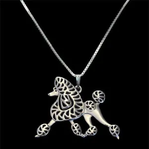 Poodle Continental necklace