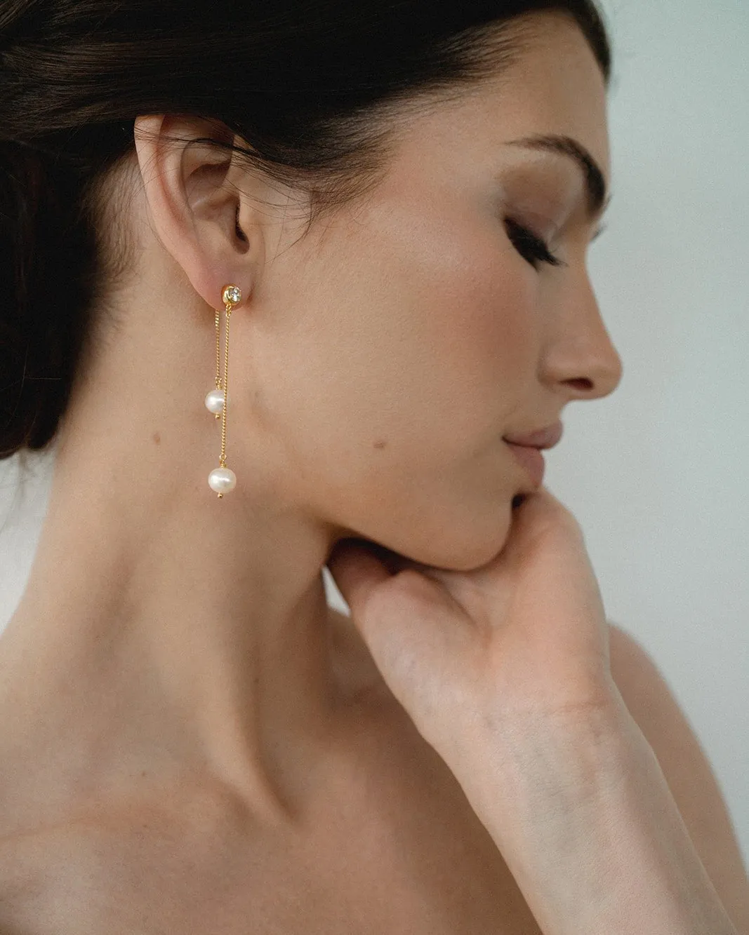 Remi Pearl Drop Earrings
