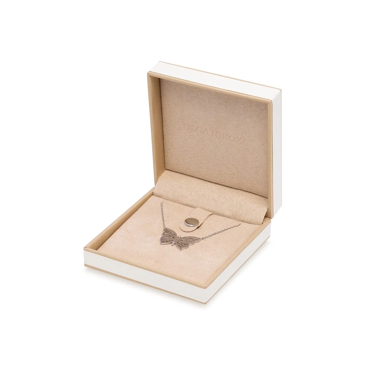 Rose-Gold Papillon Necklace