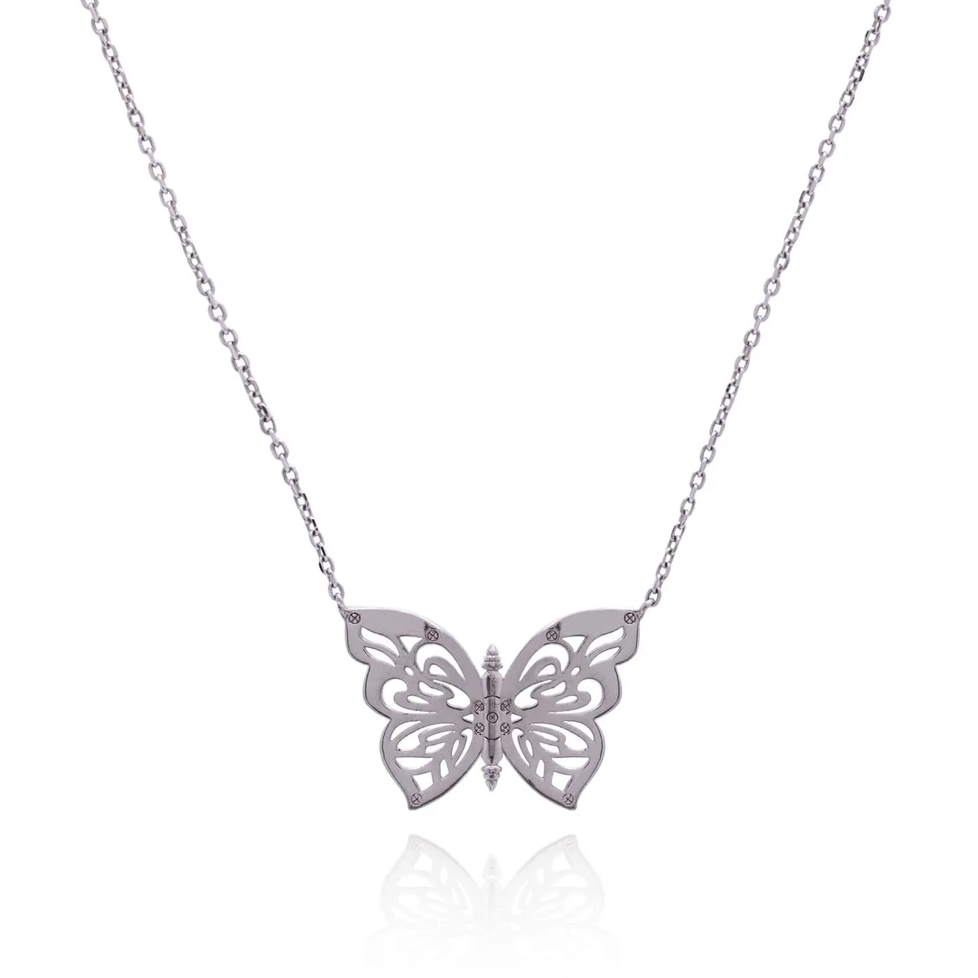 Rose-Gold Papillon Necklace