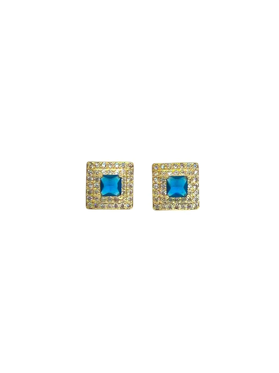 Square Chains Earrings - Fluffy