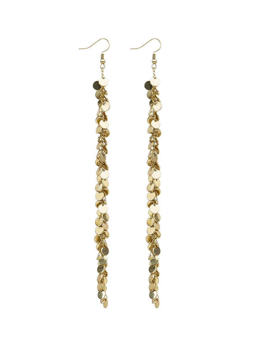 Tinsel Gold Earrings