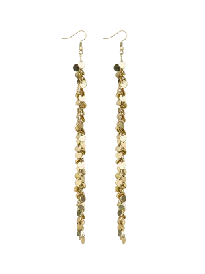 Tinsel Gold Earrings