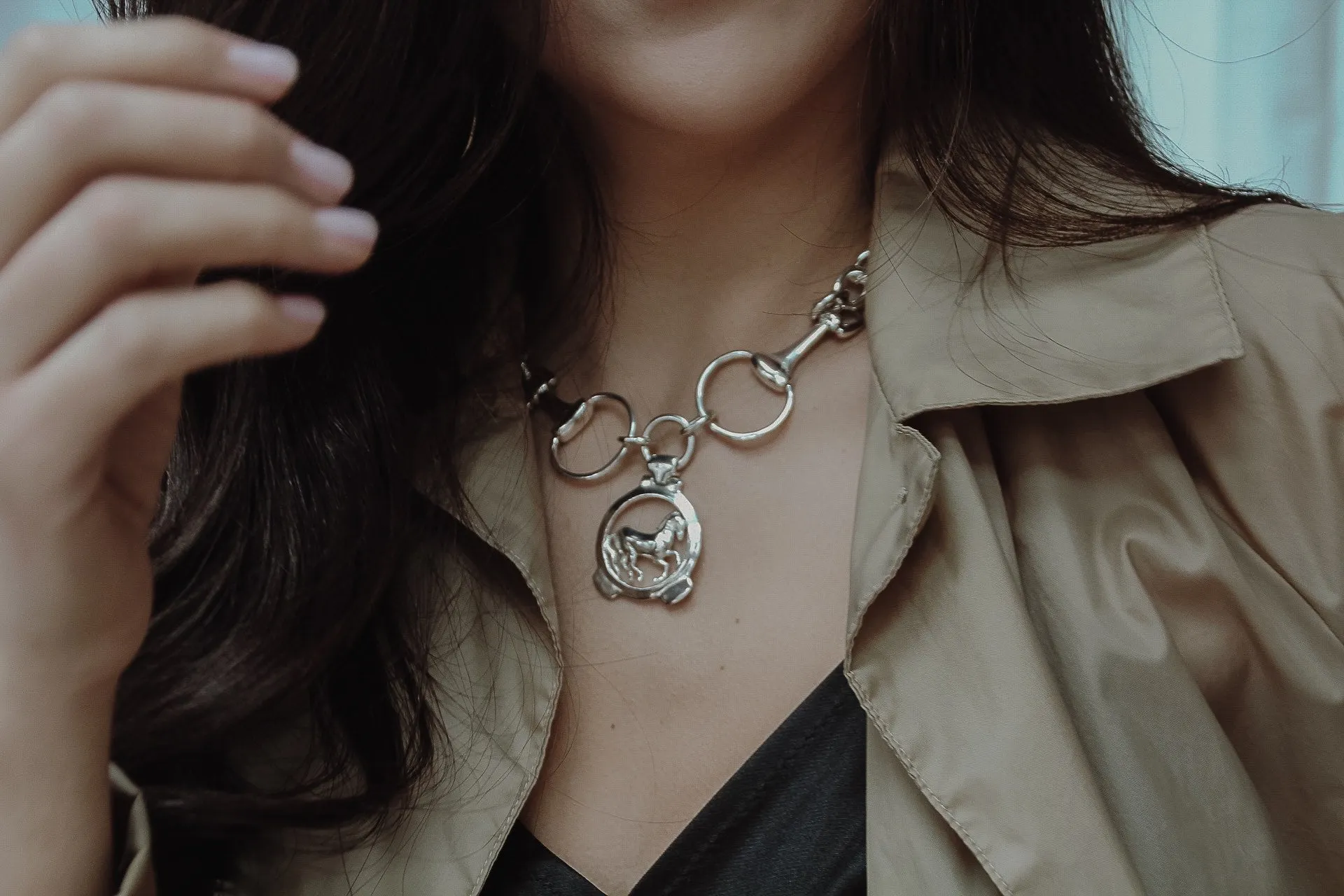 Trojan Horse Chain Necklace