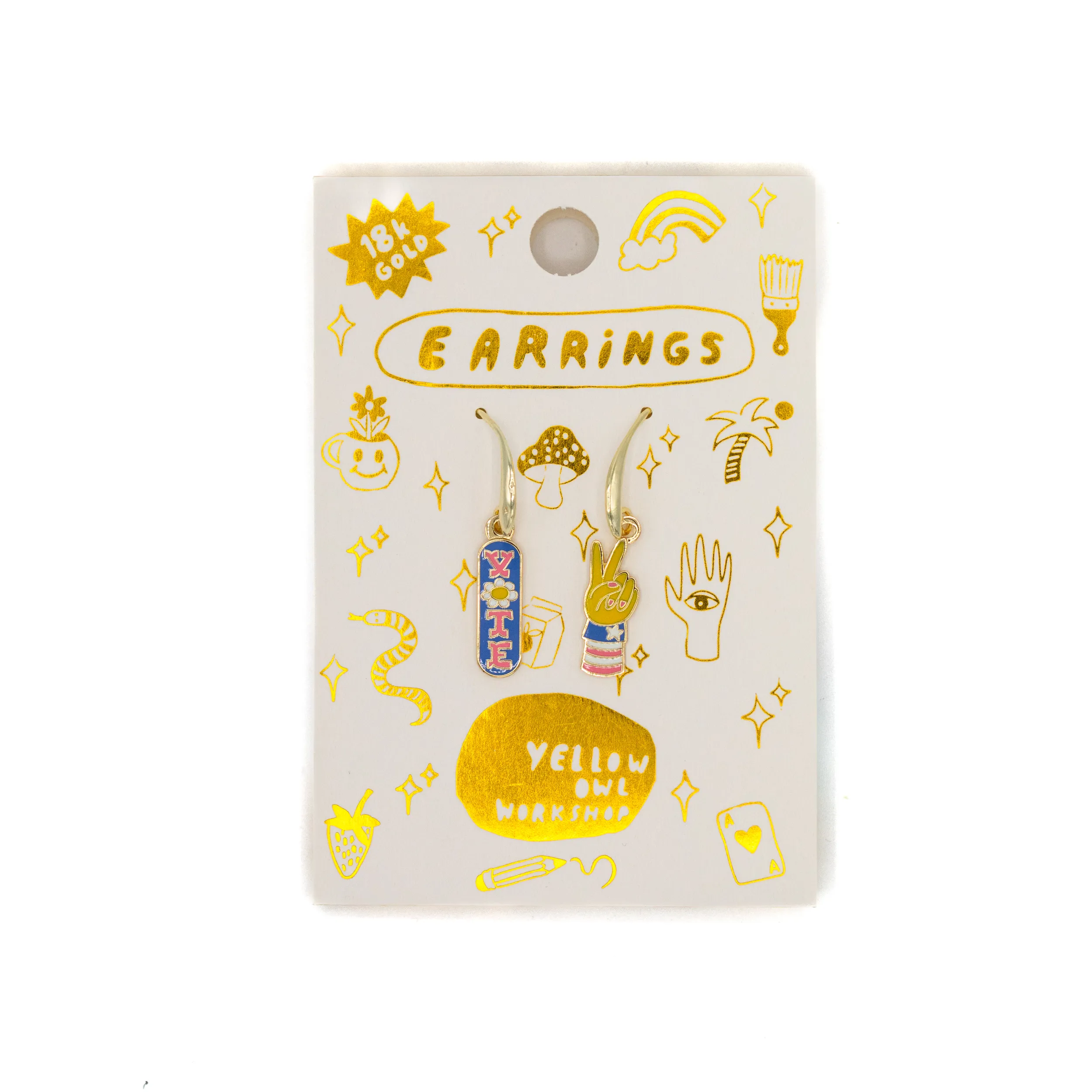 VOTE Drop Earrings